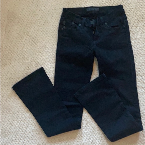 Rock & Republic Black Flare Jeans 0 M - Picture 1 of 5